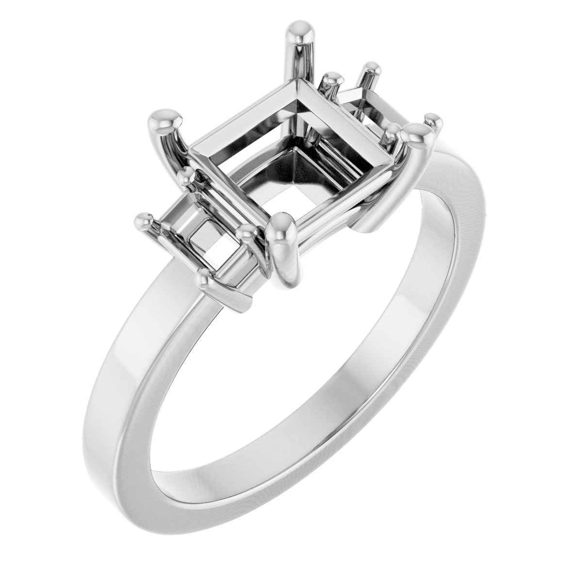 Three-Stone Engagement Ring