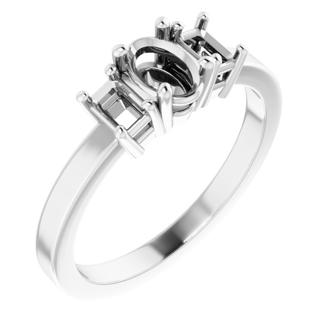 Three-Stone Engagement Ring