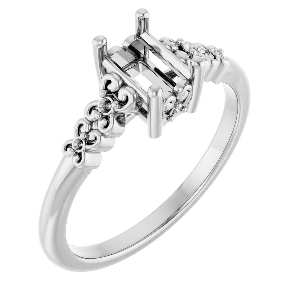 14k White Gold
