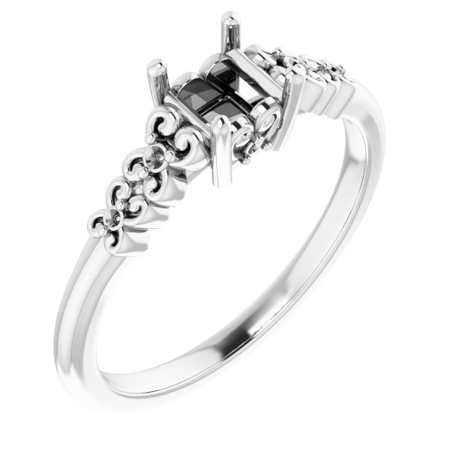 14k White Gold