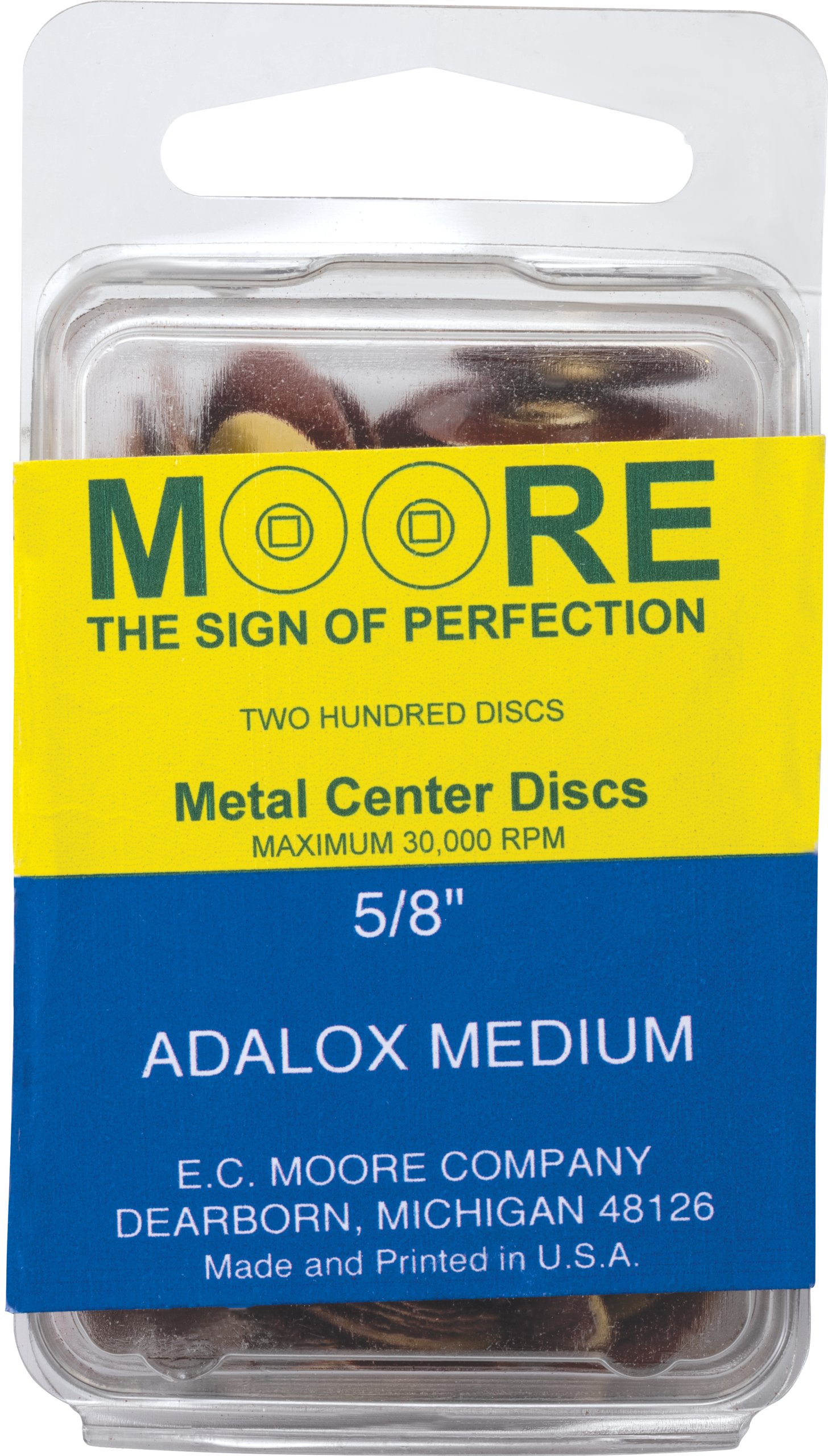 Moore's® Adalox® Snap-On Discs