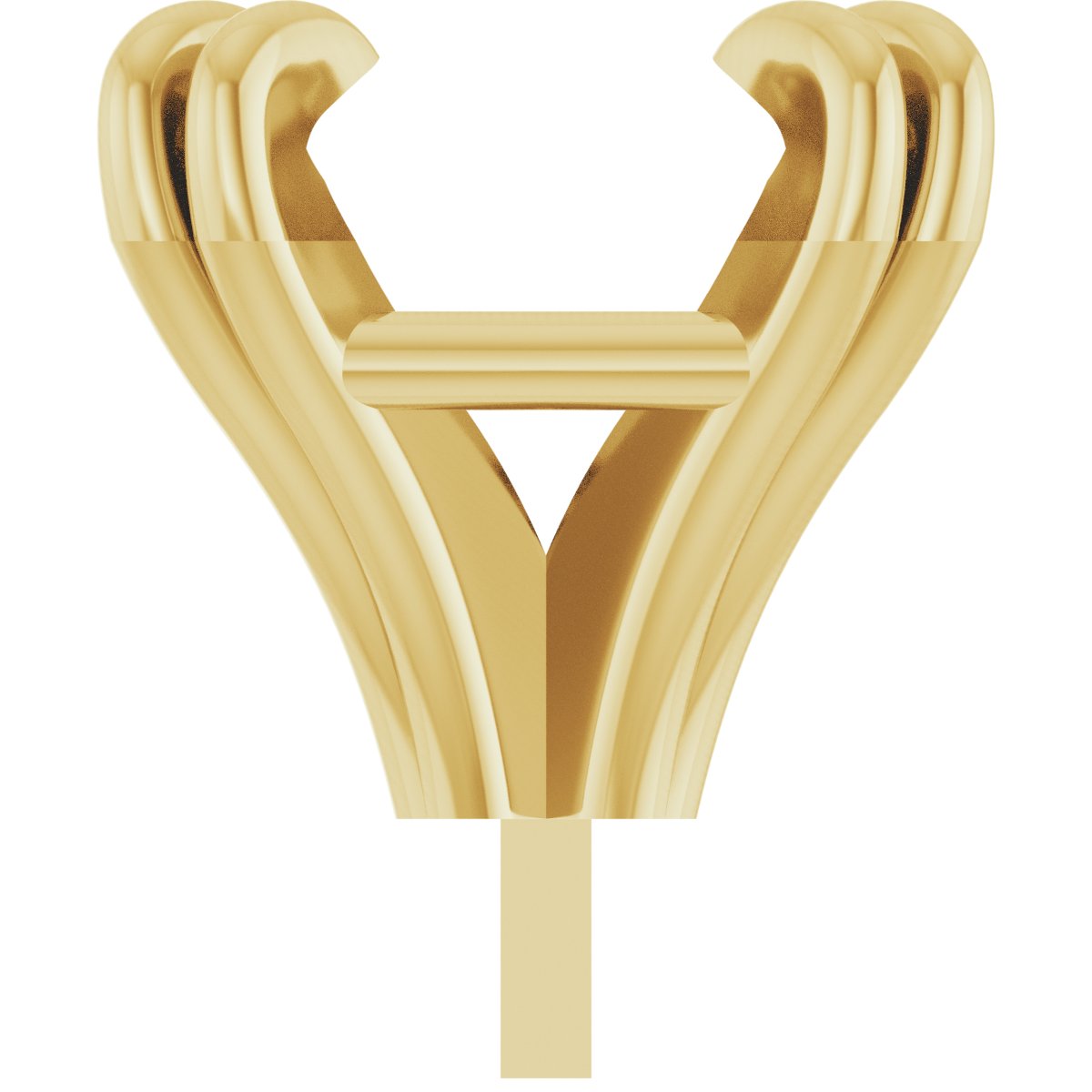 Pre-Notched Double-Claw Peg Setting