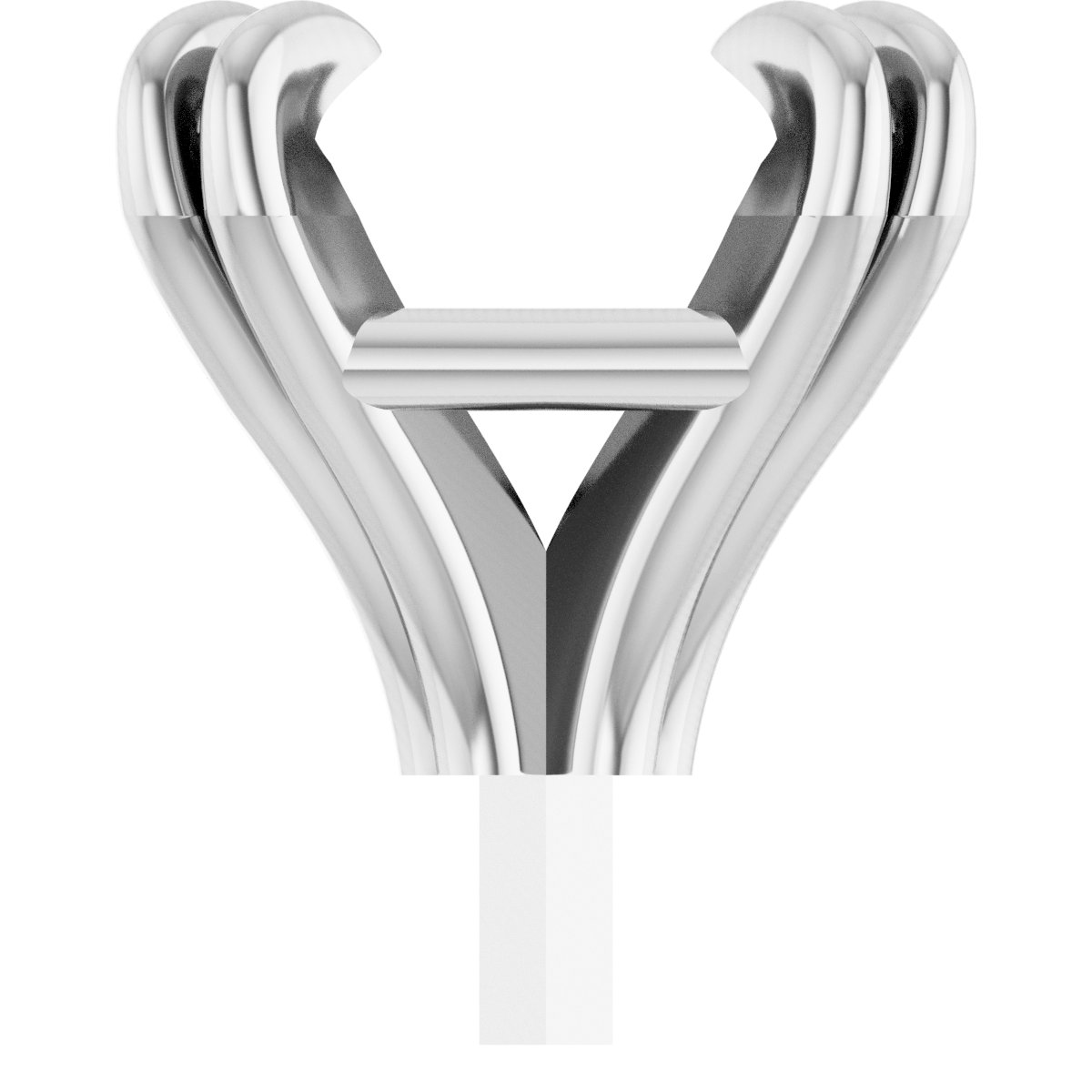 Pre-Notched Double-Claw Peg Setting