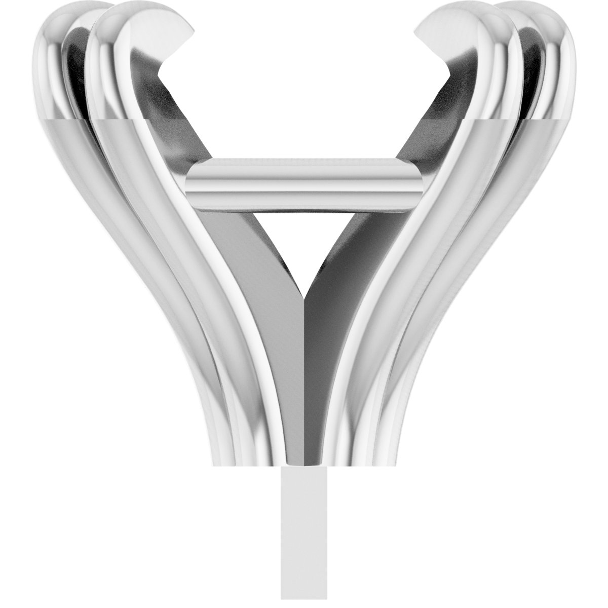 Pre-Notched Double-Claw Peg Setting