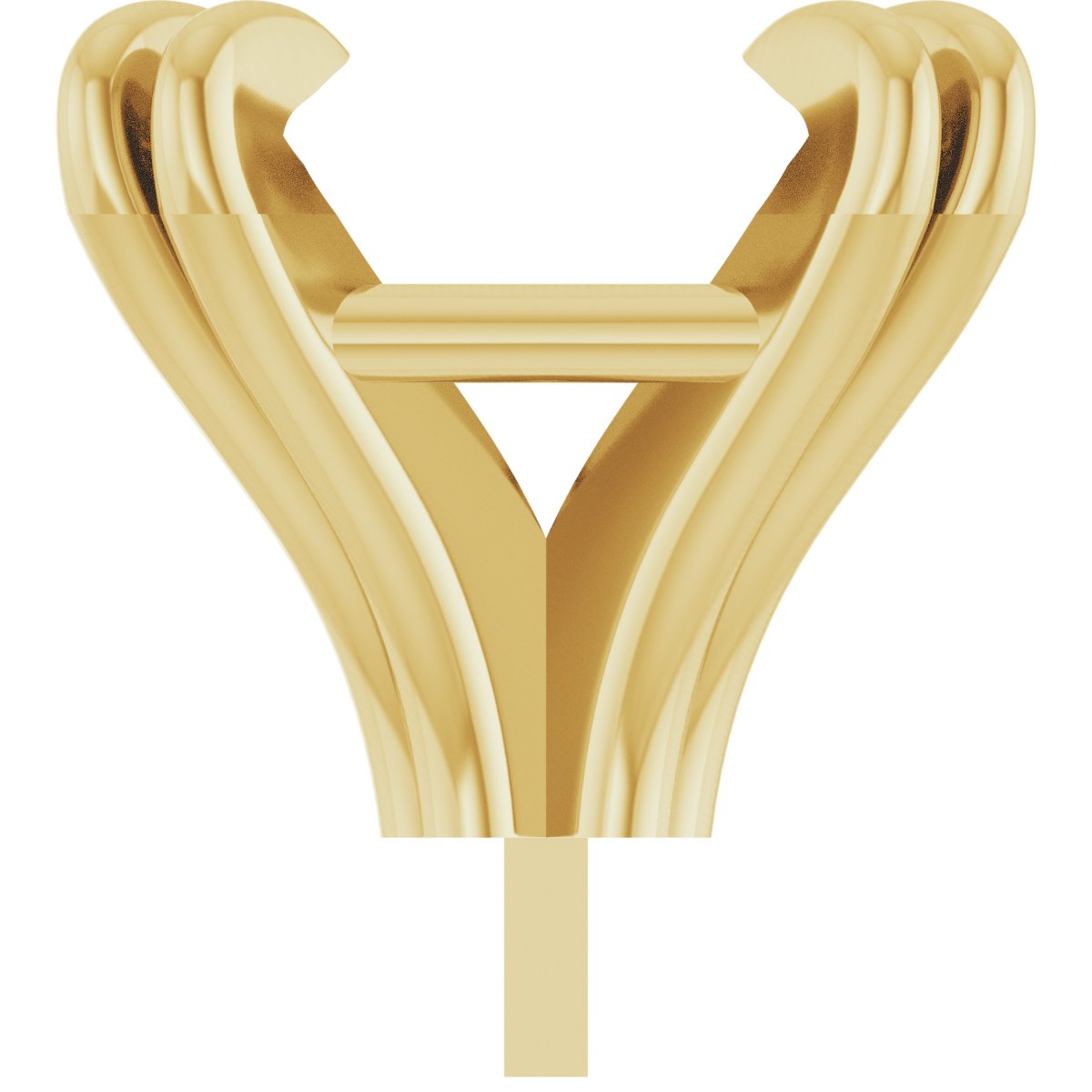 Pre-Notched Double-Claw Peg Setting