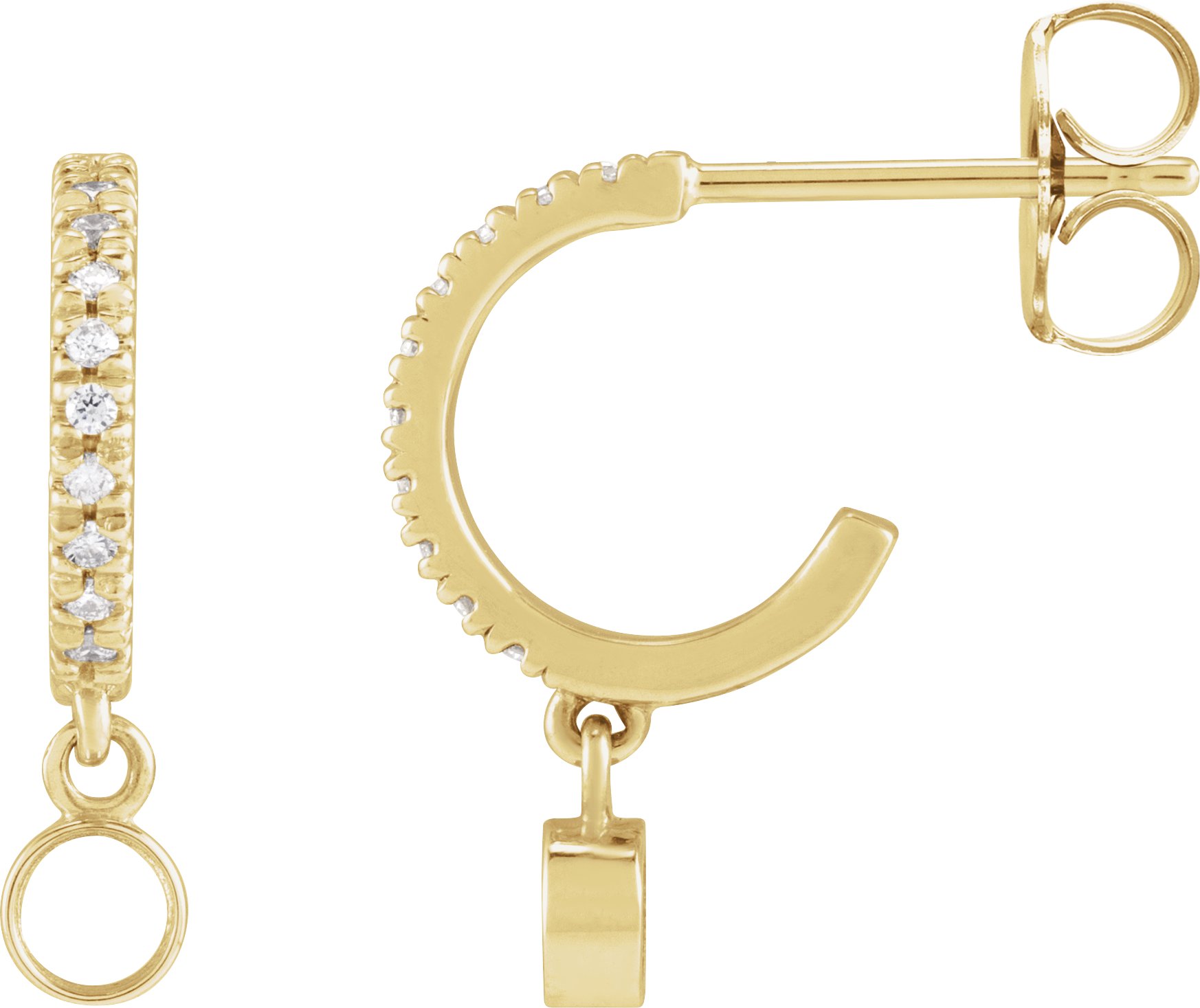 French-Set Hoop Earrings