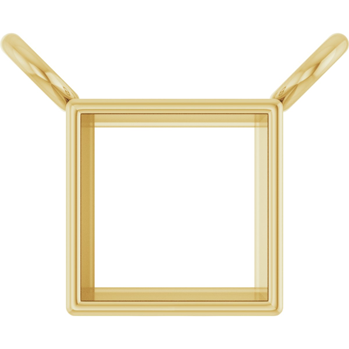 Bezel-Set Necklace Center