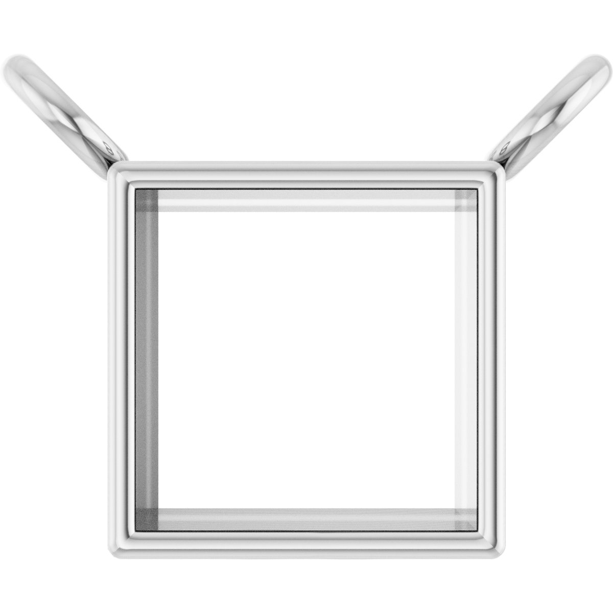 Bezel-Set Necklace Center