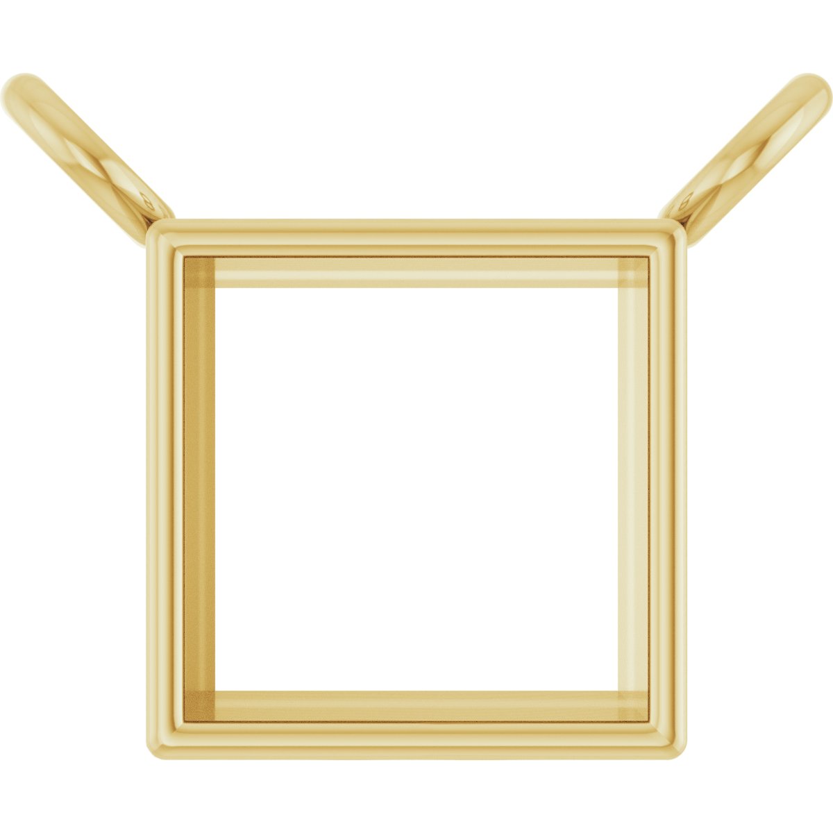 Bezel-Set Necklace Center