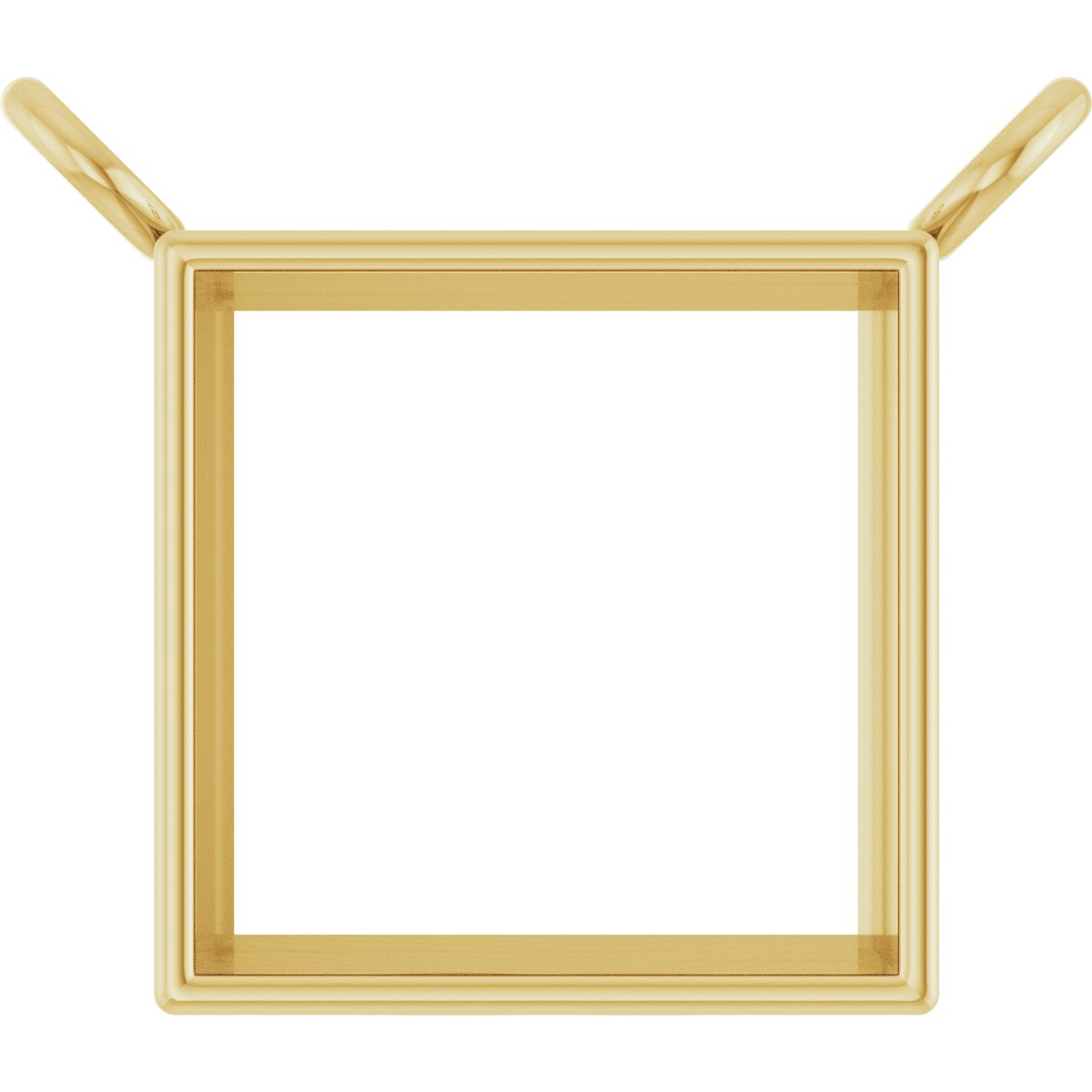 Bezel-Set Necklace Center