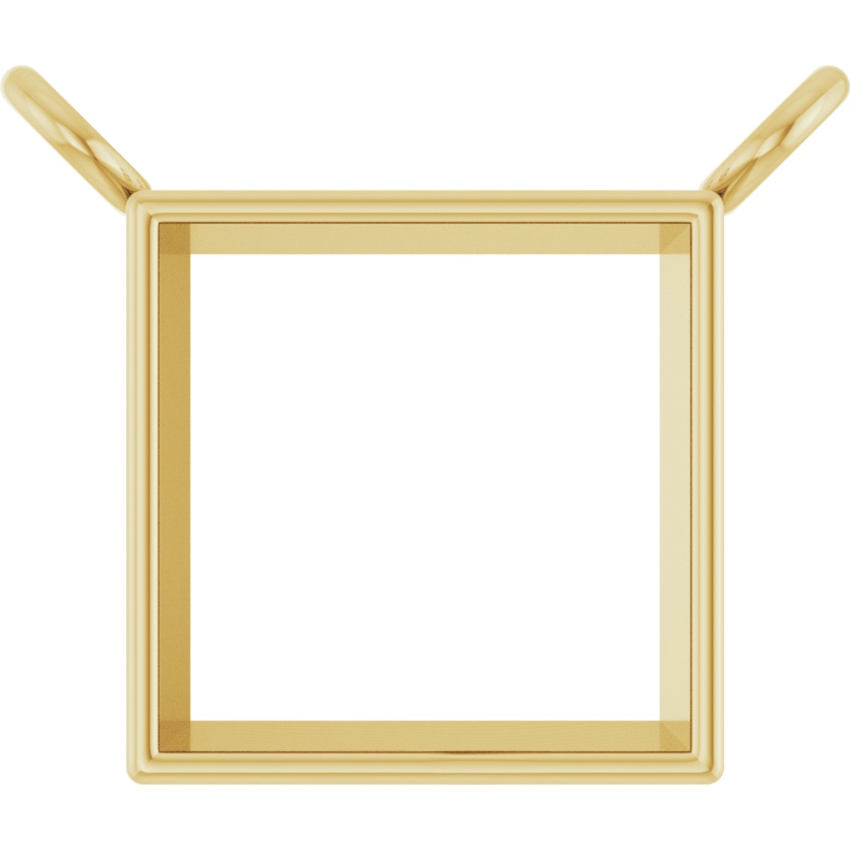 Bezel-Set Necklace Center