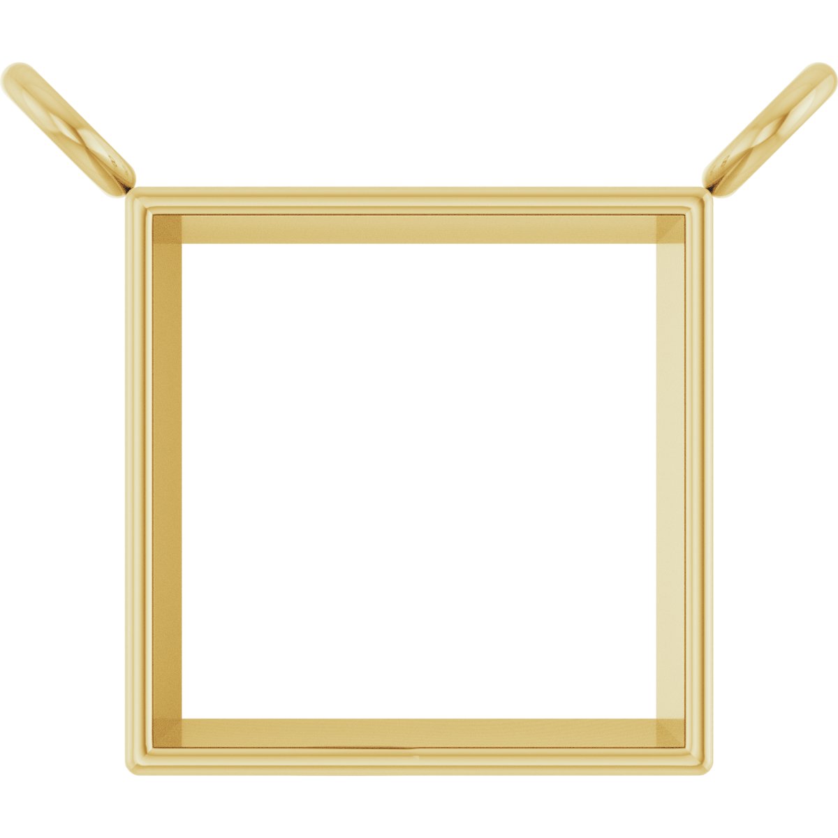 Bezel-Set Necklace Center