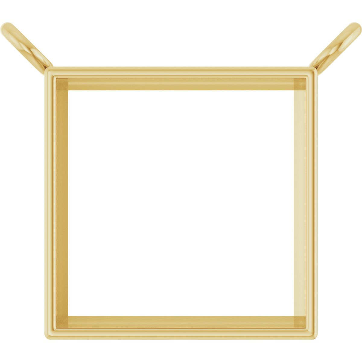 Bezel-Set Necklace Center