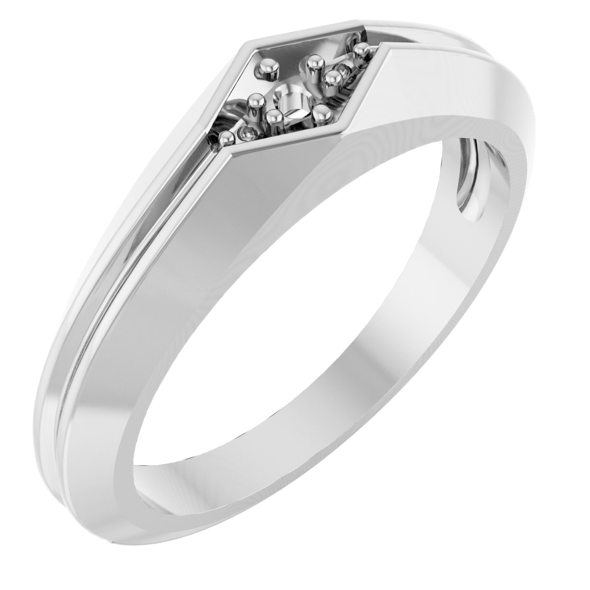14k White Gold
