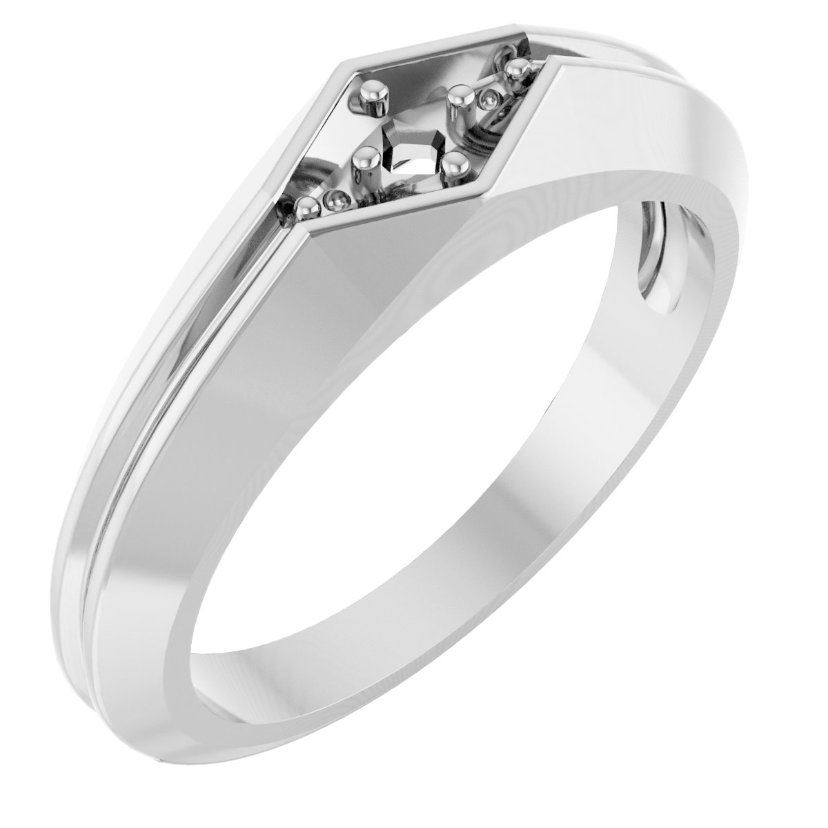 14k White Gold