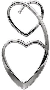 Double Heart Pendant