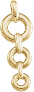 Graduated Circle Pendant
