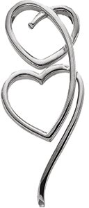 Double Heart Pendant