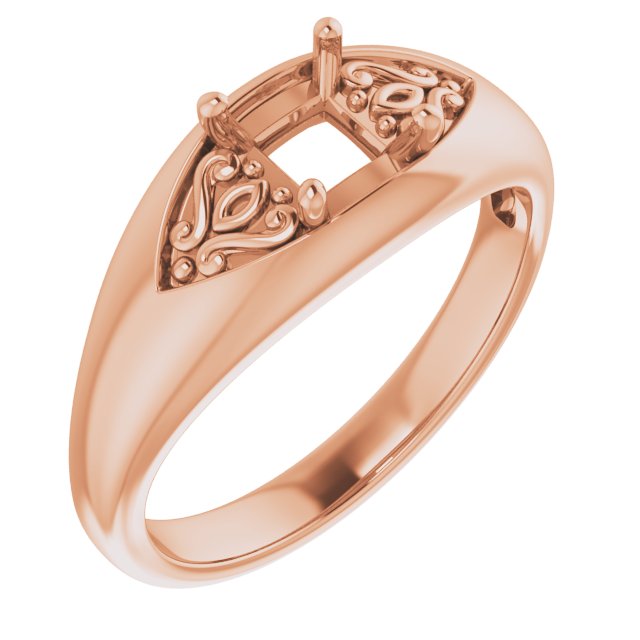 Sculptural Solitaire Ring