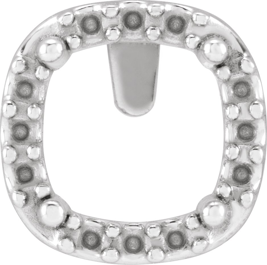 Halo-Style Low Earring Setting
