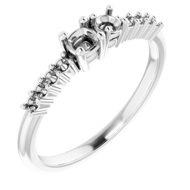 14k White Gold