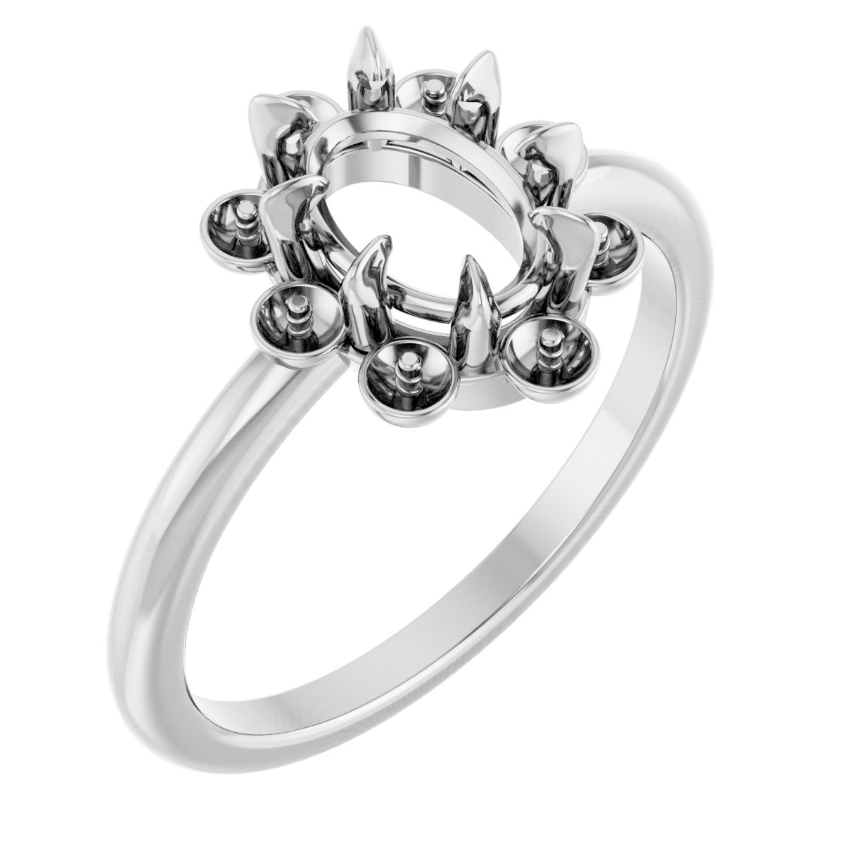 Halo-Style Pearl Ring