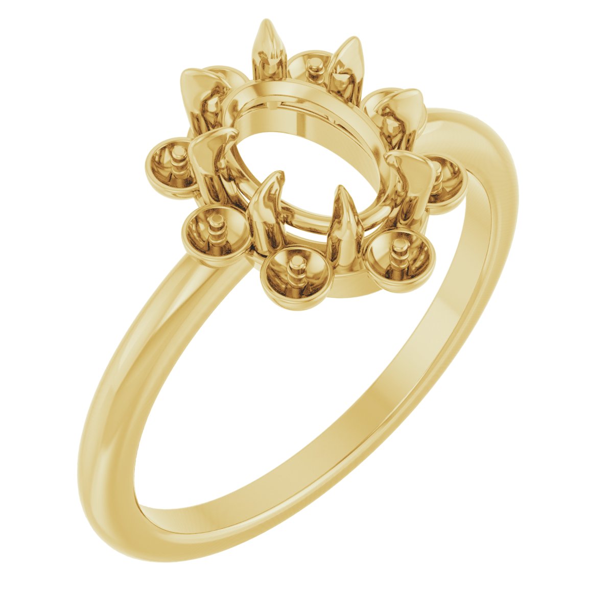 Halo-Style Pearl Ring