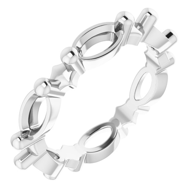 14k White Gold