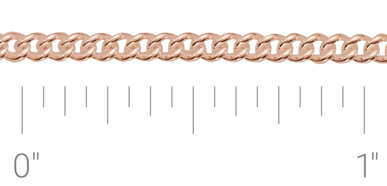 2.25 mm Curb Chain