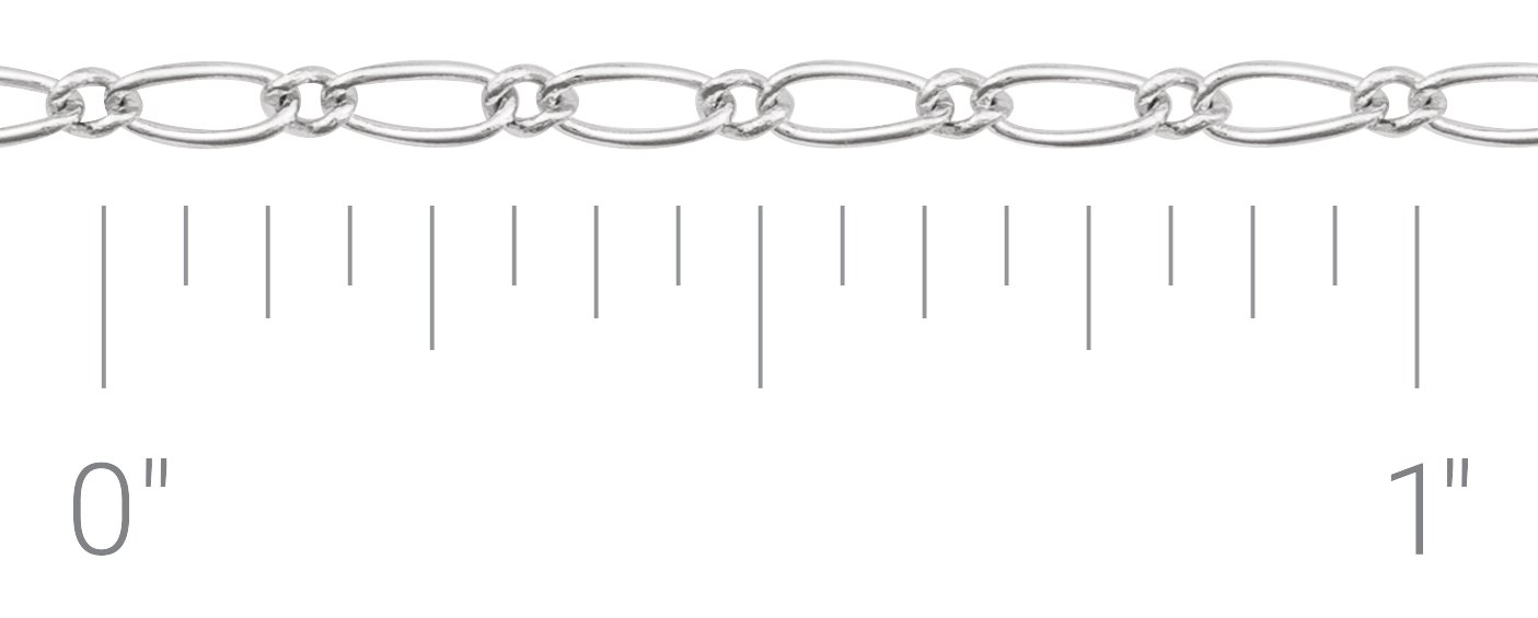 1.5 mm Figaro Chain