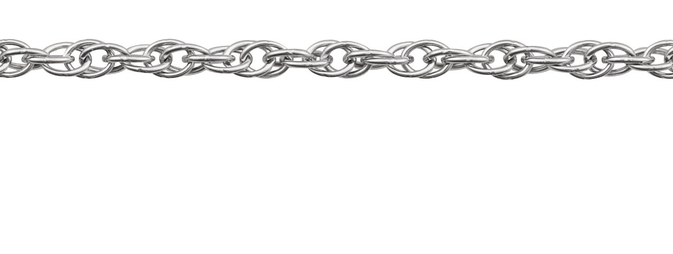 2 mm Rope 20" Chain view 2