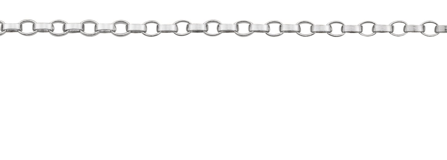 1.1 mm Rolo Chain by the Inch view 2