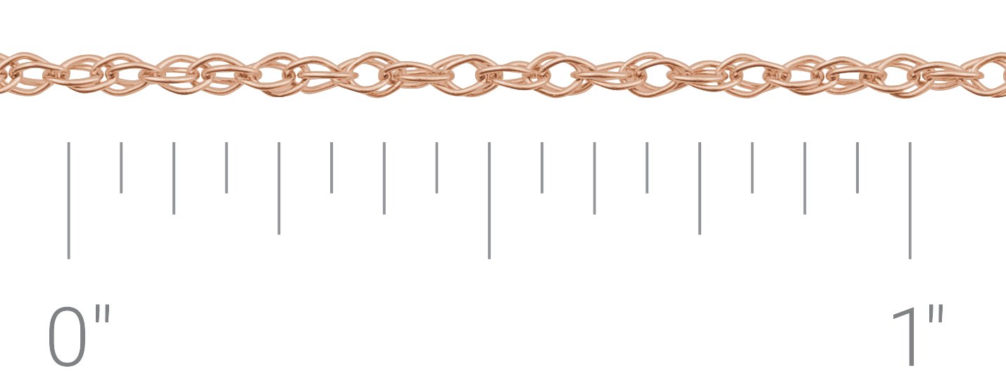 1.25 mm Rope Chain