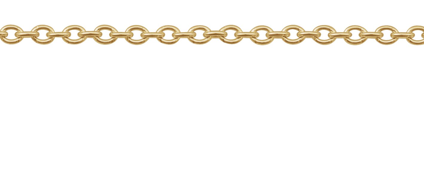 1.5 mm Cable 20" Chain view 2