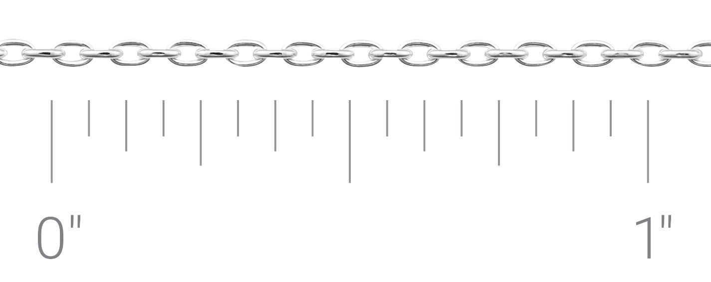 1.1 mm Cable 18" Chain