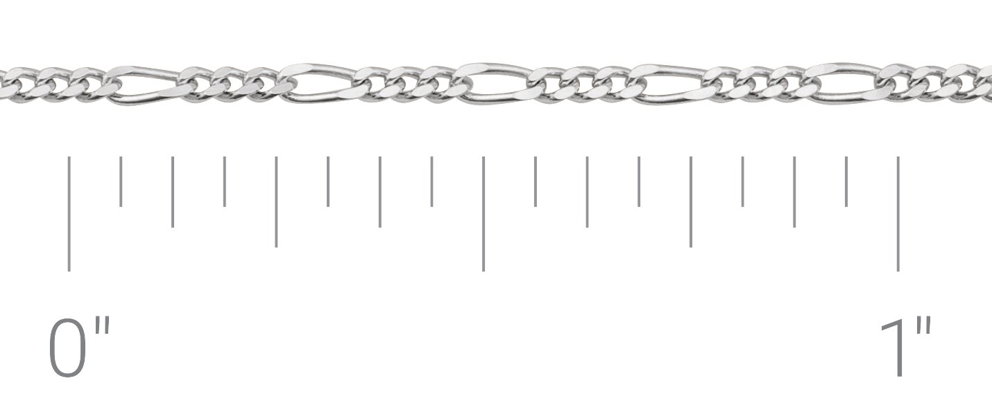1.28 mm Figaro Chain