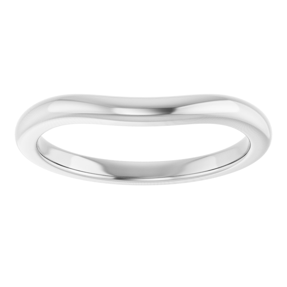 14K White Matching Band-3