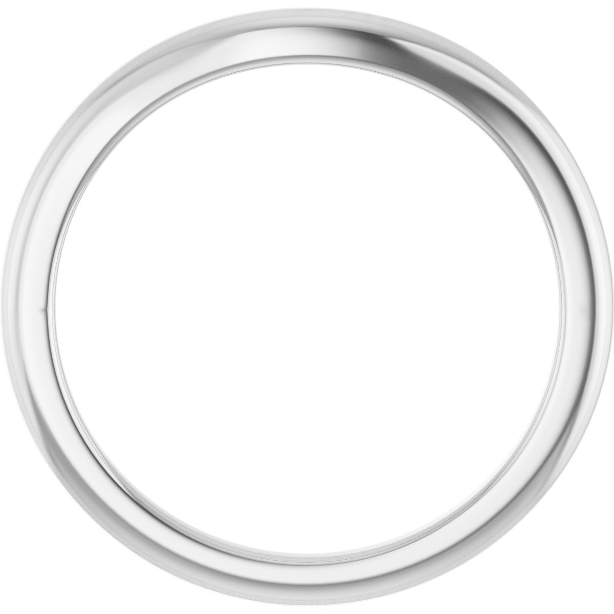 14K White Matching Band-2