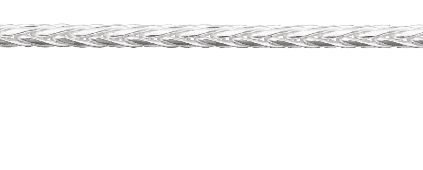 Diamond-Cut Wheat 20" Chain view 2