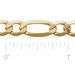 14K Yellow 6.5 mm Figaro Chain by the Inch