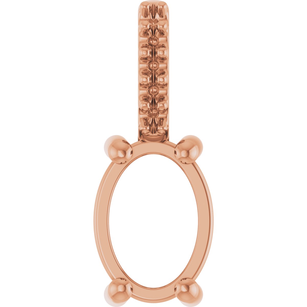 Accented Cabochon Necklace or Charm/Pendant