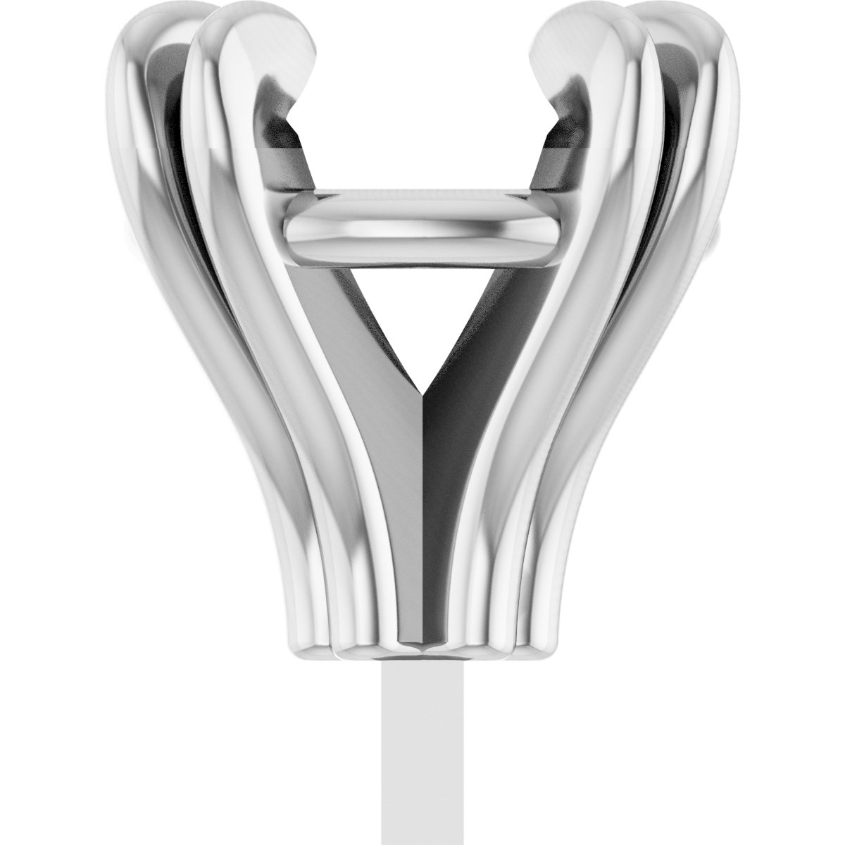 Pre-Notched Double-Claw Peg Setting