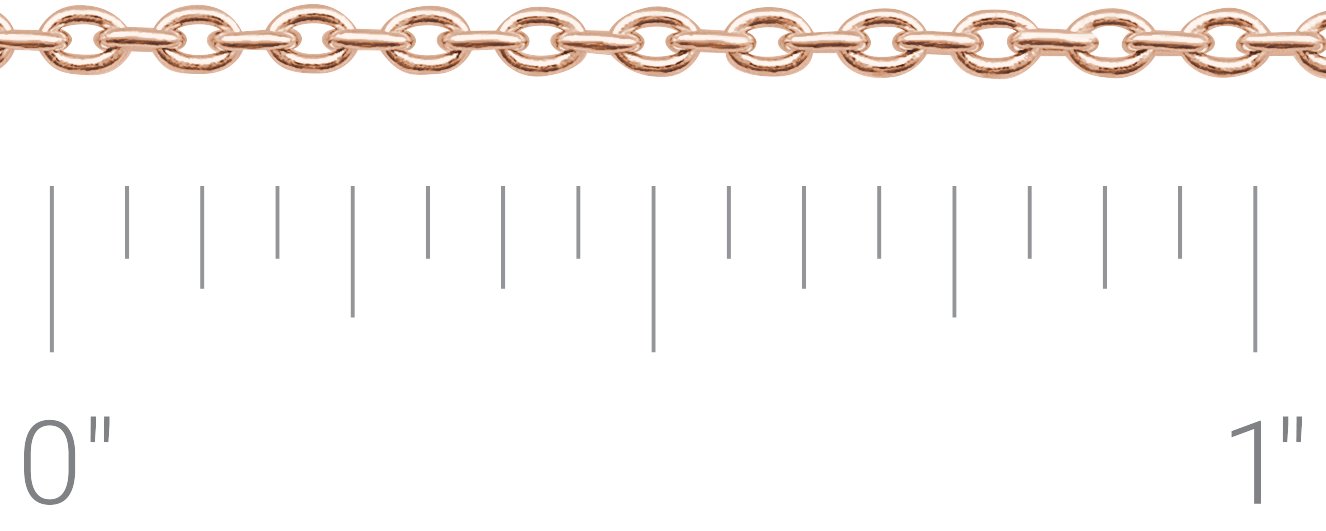 1.4 mm Diamond-Cut Cable Chain