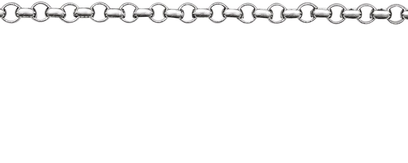 1.5 mm Rolo 20" Chain view 2