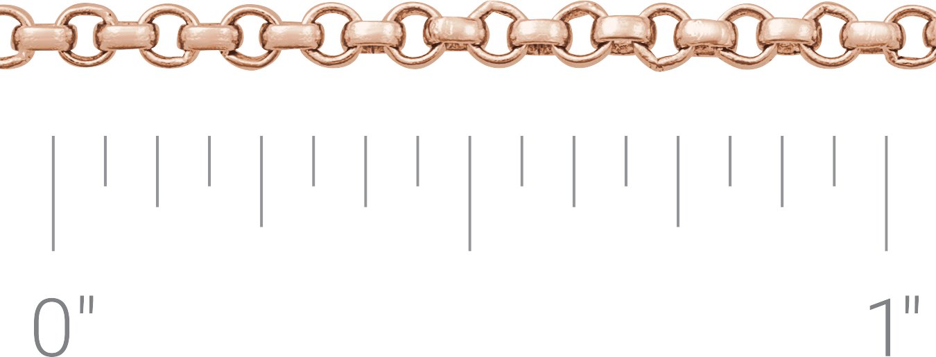 2 mm Rolo Chain