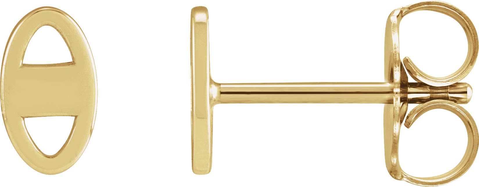 Mariner Link Stud Earrings