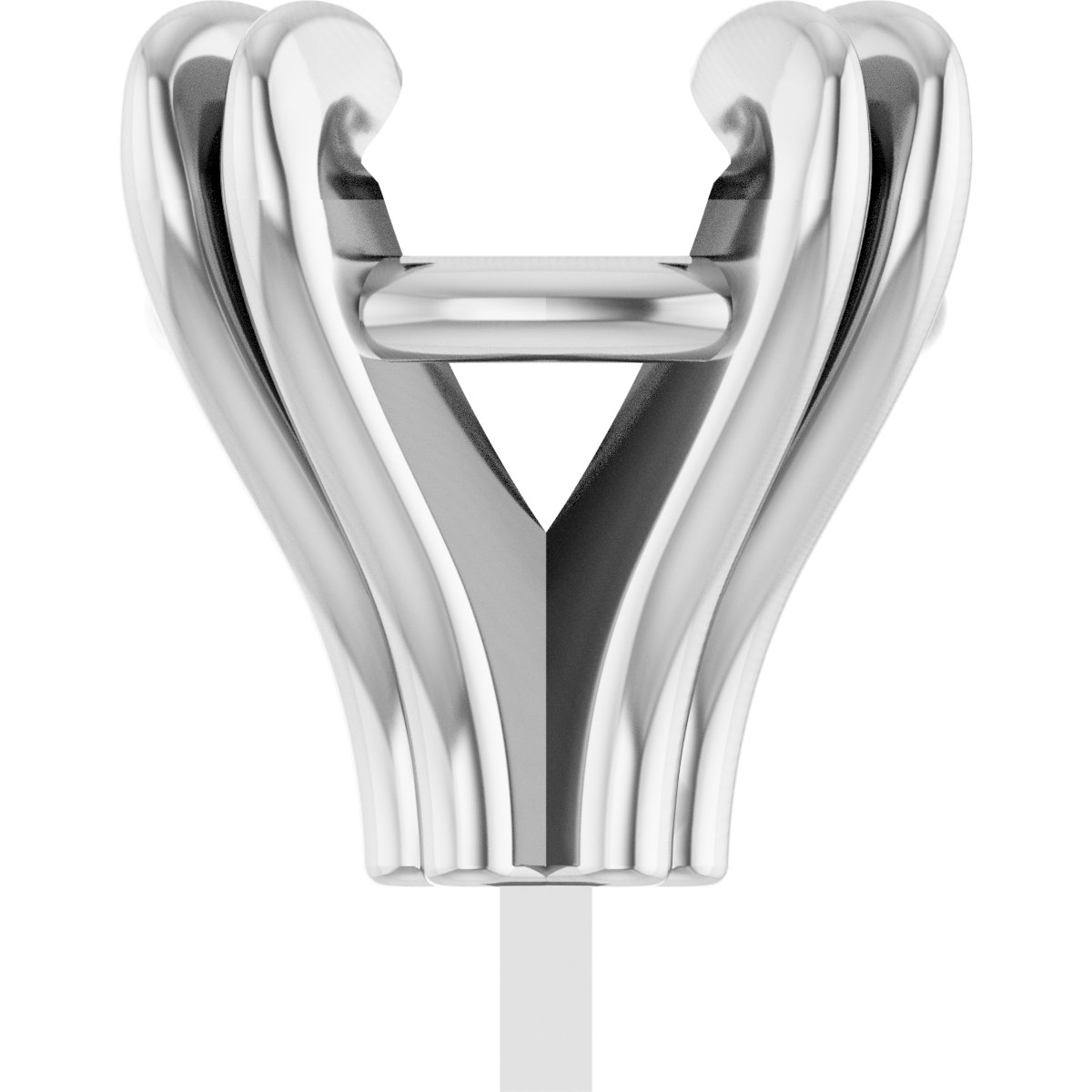 Pre-Notched Double-Claw Peg Setting