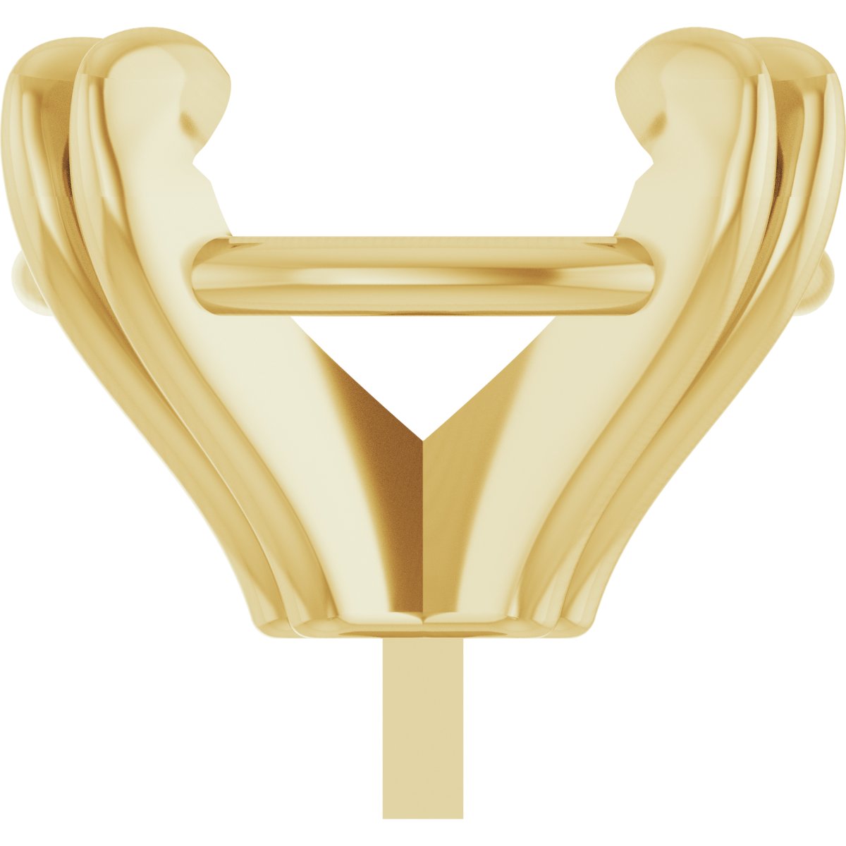 Pre-Notched Double-Claw Peg Setting