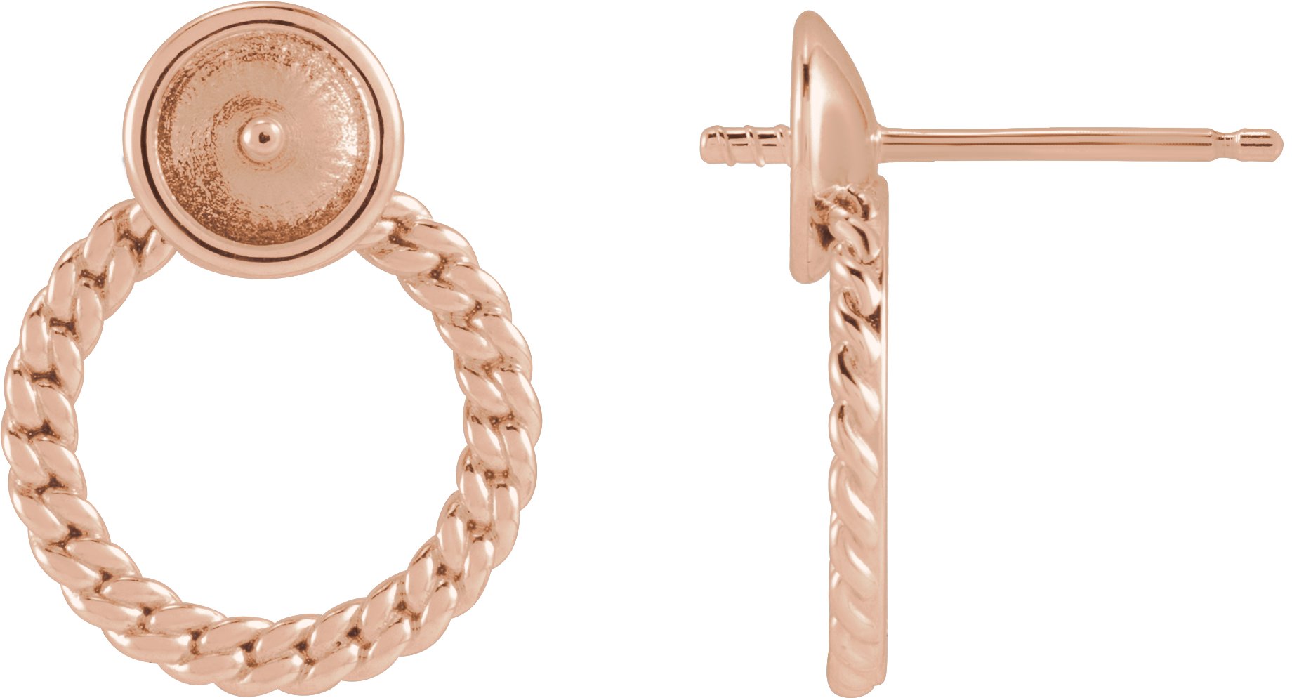 Pearl & Chain Earrings