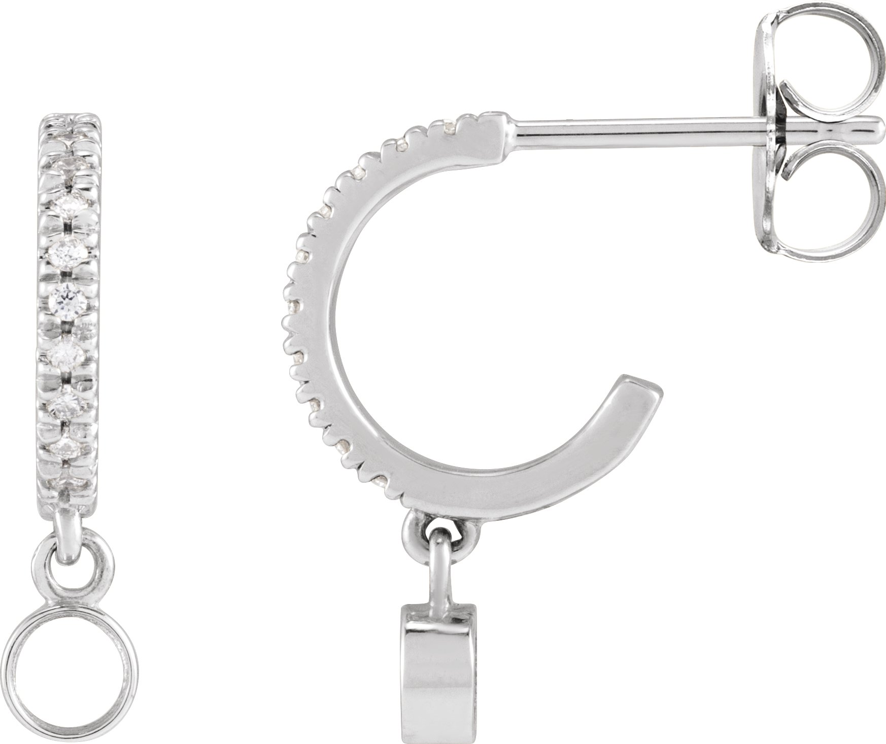 French-Set Hoop Earrings